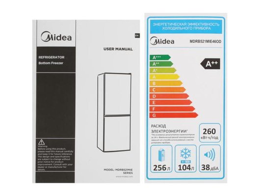 Холодильник MIDEA MDRB521MIE46OD